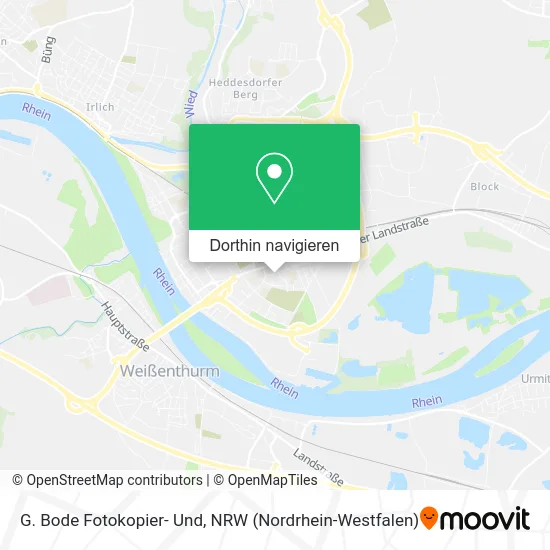 G. Bode Fotokopier- Und Karte