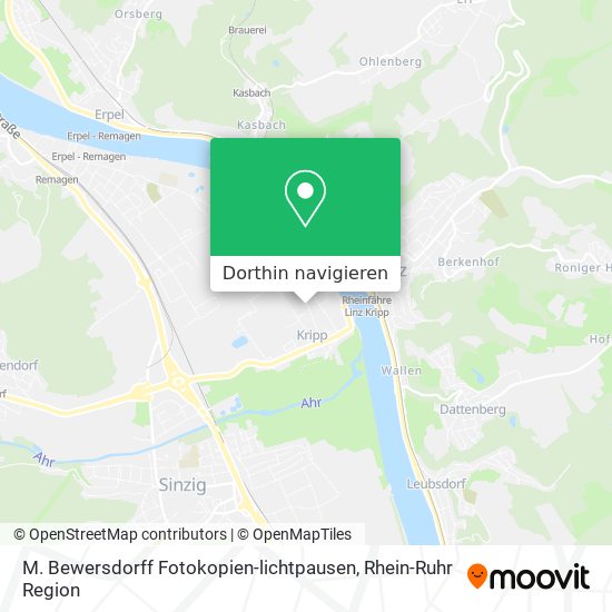 M. Bewersdorff Fotokopien-lichtpausen Karte