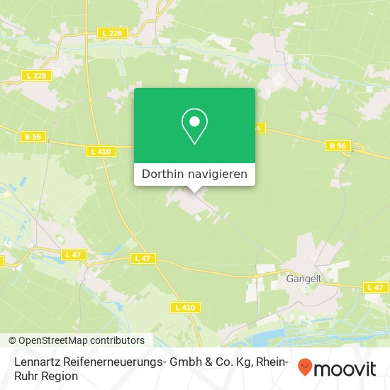 Lennartz Reifenerneuerungs- Gmbh & Co. Kg Karte