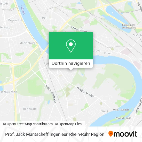 Prof. Jack Mantscheff Ingenieur Karte