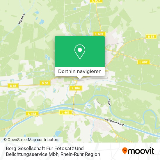 Berg Gesellschaft Für Fotosatz Und Belichtungsservice Mbh Karte