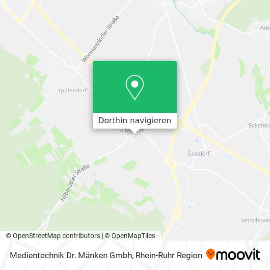 Medientechnik Dr. Mänken Gmbh Karte