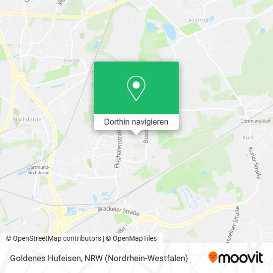 Goldenes Hufeisen Karte