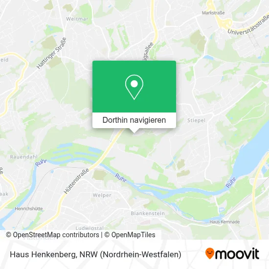 Haus Henkenberg Karte
