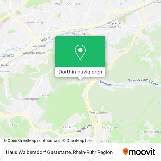 Haus Walbersdorf Gaststätte Karte
