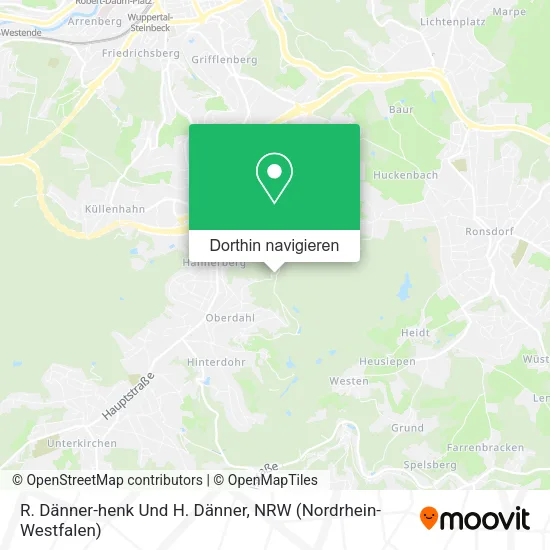 R. Dänner-henk Und H. Dänner Karte