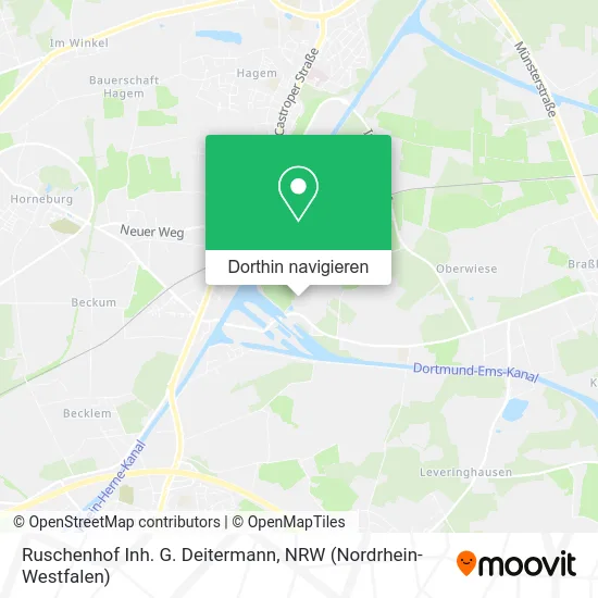 Ruschenhof Inh. G. Deitermann Karte