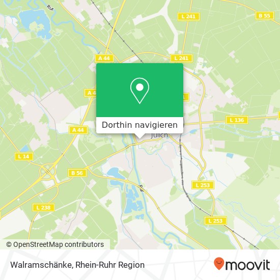 Walramschänke Karte