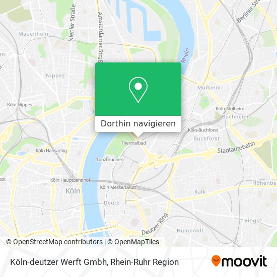 Köln-deutzer Werft Gmbh Karte