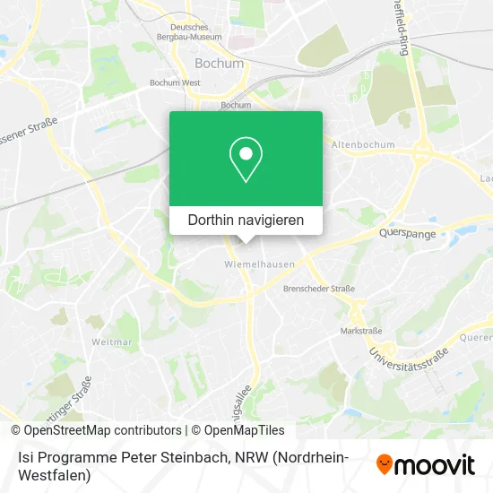 Isi Programme Peter Steinbach Karte