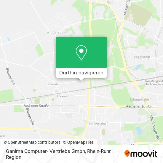 Ganima Computer- Vertriebs Gmbh Karte