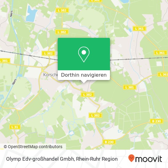 Olymp Edv-großhandel Gmbh Karte