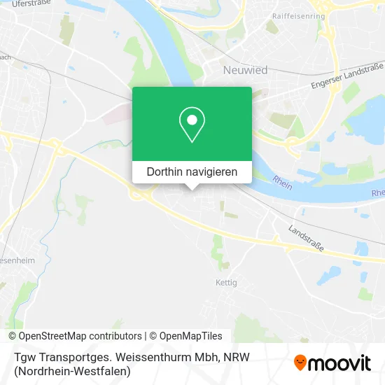 Tgw Transportges. Weissenthurm Mbh Karte