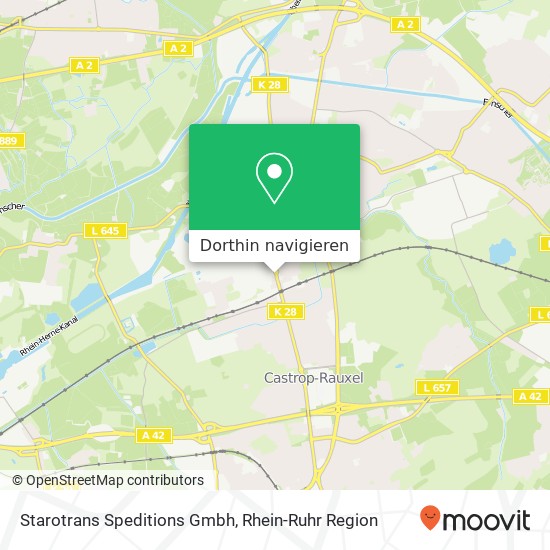 Starotrans Speditions Gmbh Karte