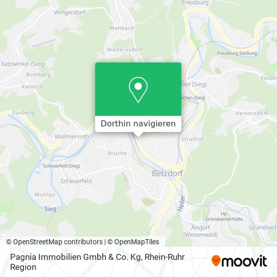 Pagnia Immobilien Gmbh & Co. Kg Karte
