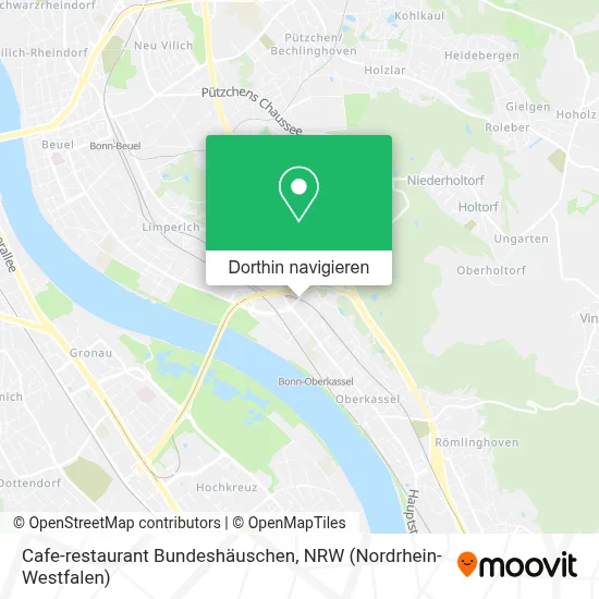 Cafe-restaurant Bundeshäuschen Karte