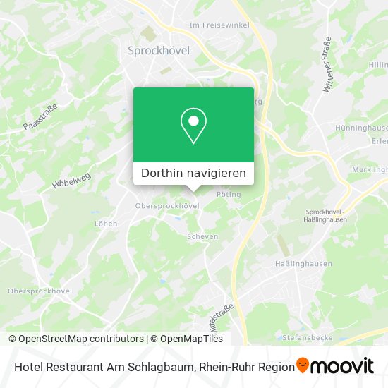 Hotel Restaurant Am Schlagbaum Karte