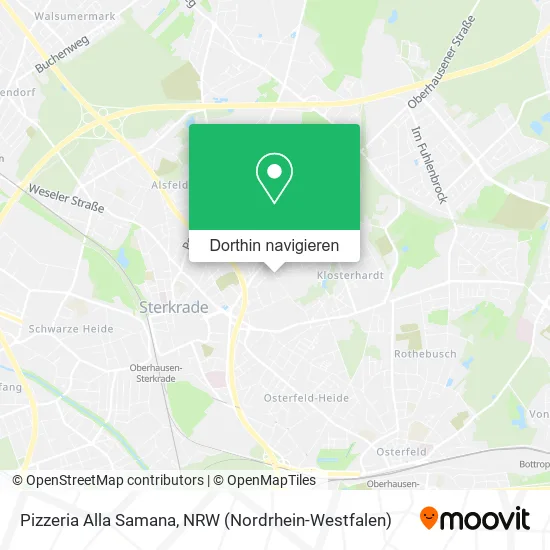 Pizzeria Alla Samana Karte