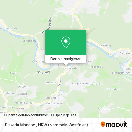 Pizzeria Monopol Karte