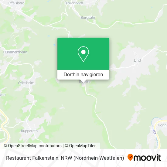 Restaurant Falkenstein Karte