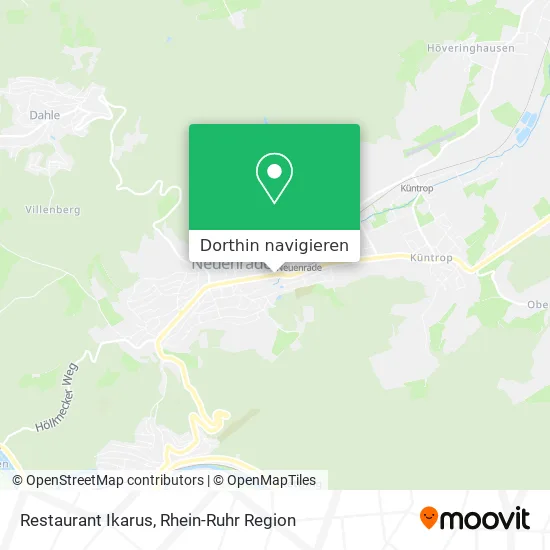 Restaurant Ikarus Karte