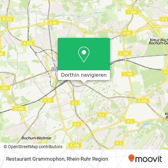 Restaurant Grammophon Karte