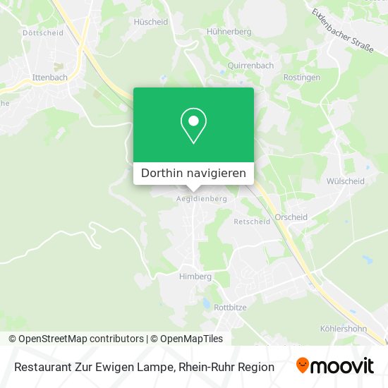 Restaurant Zur Ewigen Lampe Karte