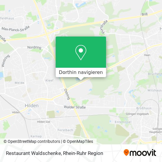 Restaurant Waldschenke Karte