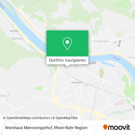 Weinhaus Merowingerhof Karte