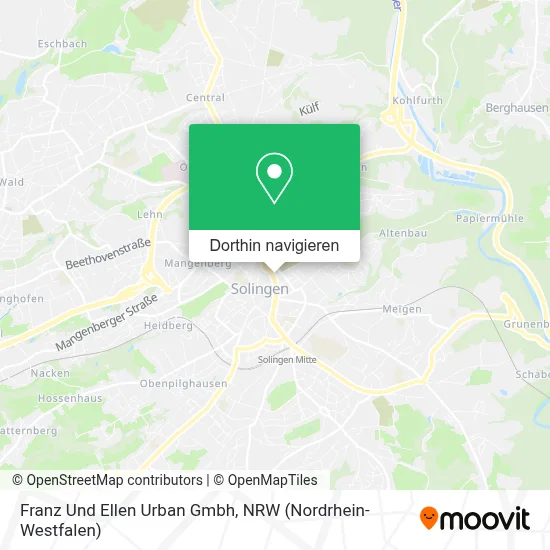 Franz Und Ellen Urban Gmbh Karte