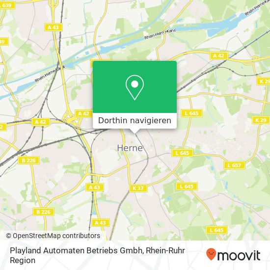 Playland Automaten Betriebs Gmbh Karte