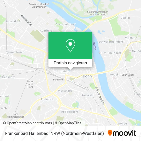 Frankenbad Hallenbad Karte