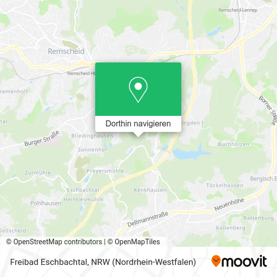 Freibad Eschbachtal Karte