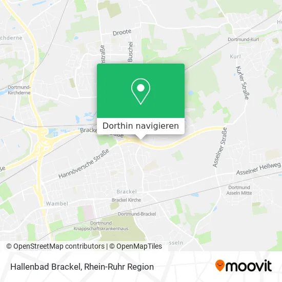 Hallenbad Brackel Karte