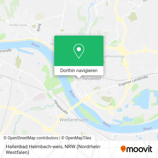 Hallenbad Heimbach-weis Karte