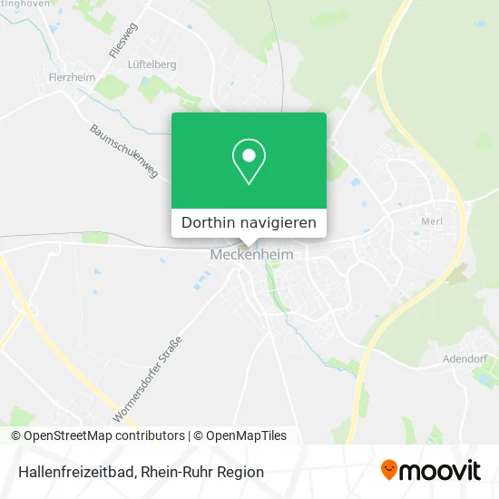 Hallenfreizeitbad Karte