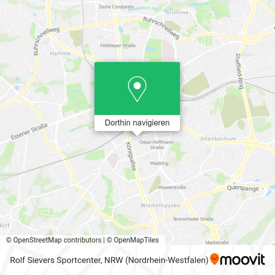 Rolf Sievers Sportcenter Karte