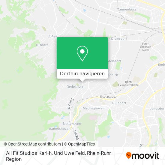 All Fit Studios Karl-h. Und Uwe Feld Karte
