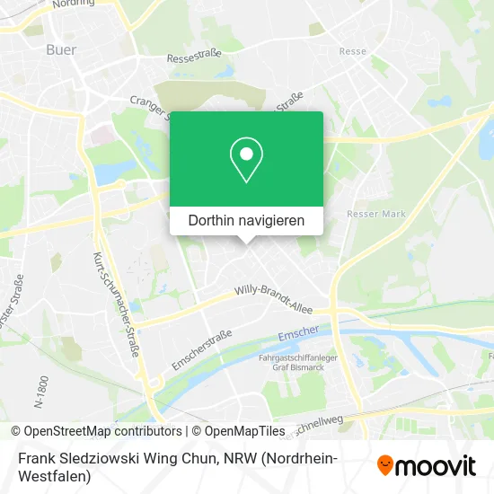 Frank Sledziowski Wing Chun Karte