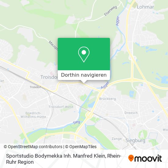 Sportstudio Bodymekka Inh. Manfred Klein Karte