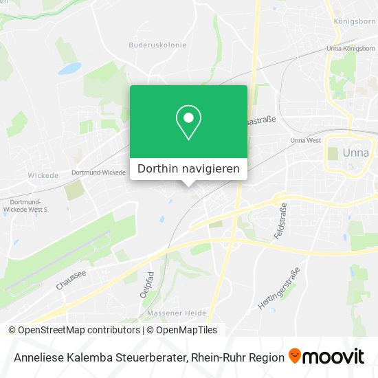 Anneliese Kalemba Steuerberater Karte