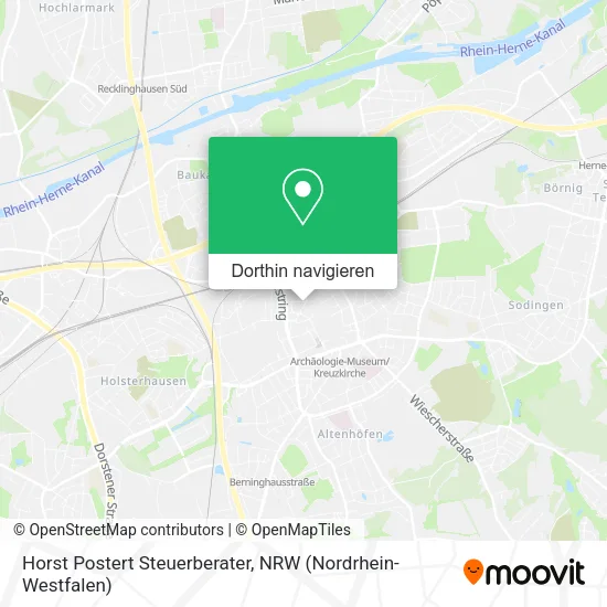 Horst Postert Steuerberater Karte