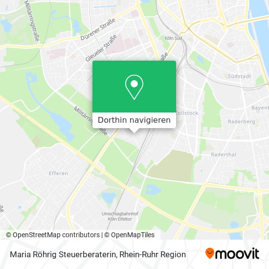 Maria Röhrig Steuerberaterin Karte