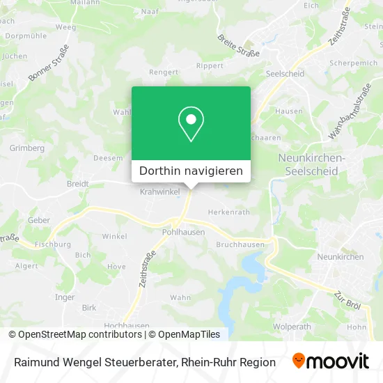 Raimund Wengel Steuerberater Karte