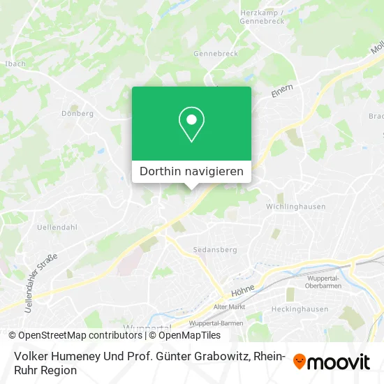 Volker Humeney Und Prof. Günter Grabowitz Karte