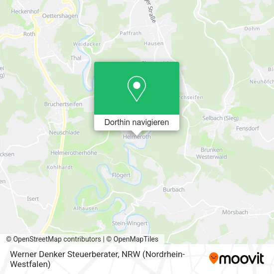 Werner Denker Steuerberater Karte