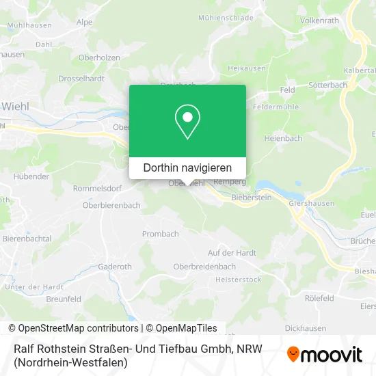 Ralf Rothstein Straßen- Und Tiefbau Gmbh Karte