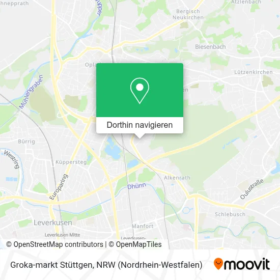 Groka-markt Stüttgen Karte