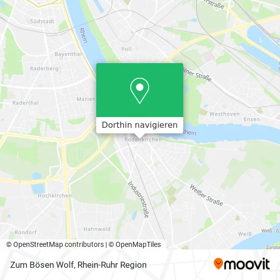 Zum Bösen Wolf Karte