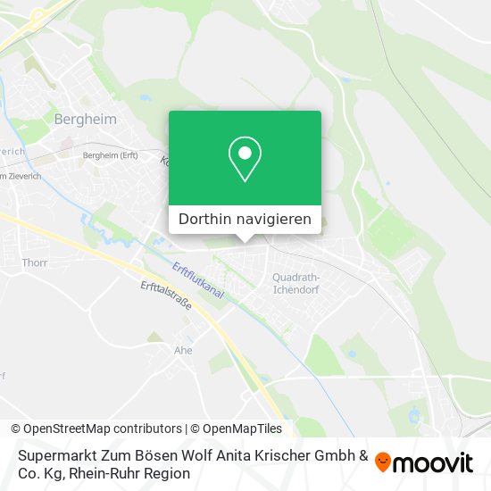Supermarkt Zum Bösen Wolf Anita Krischer Gmbh & Co. Kg Karte